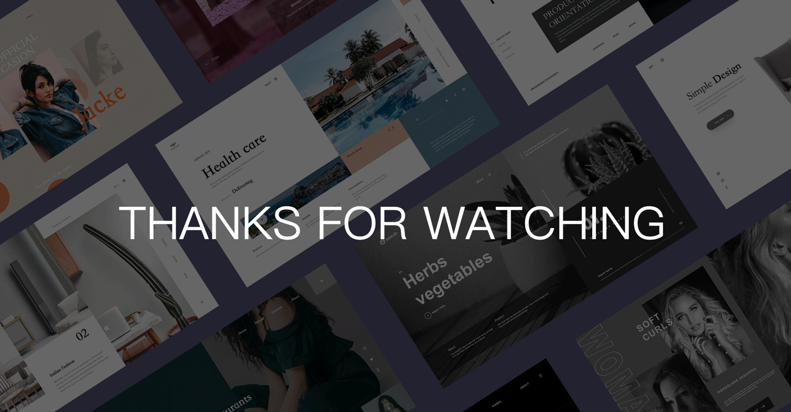 2019年网页首屏精选合集