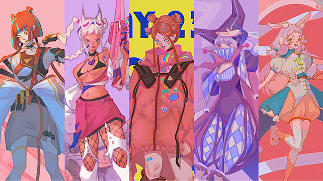 角色设计合集（图ZMzE1MjYzMjM2） - 游戏原画 - 站酷设计师Inonice原创素材 - 站酷ZCOOL