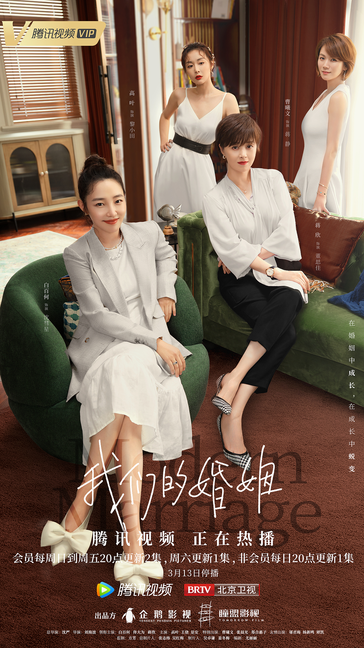 电视剧《我们的婚姻》关系海报