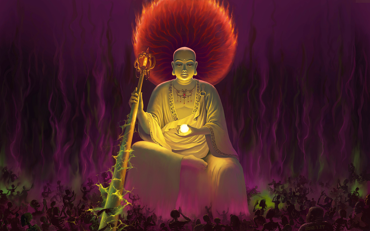 地藏菩薩（圖ZMzQyMzQ0MTky） - 概念設(shè)定 - 站酷設(shè)計師寬窄原創(chuàng)素材 - 站酷ZCOOL