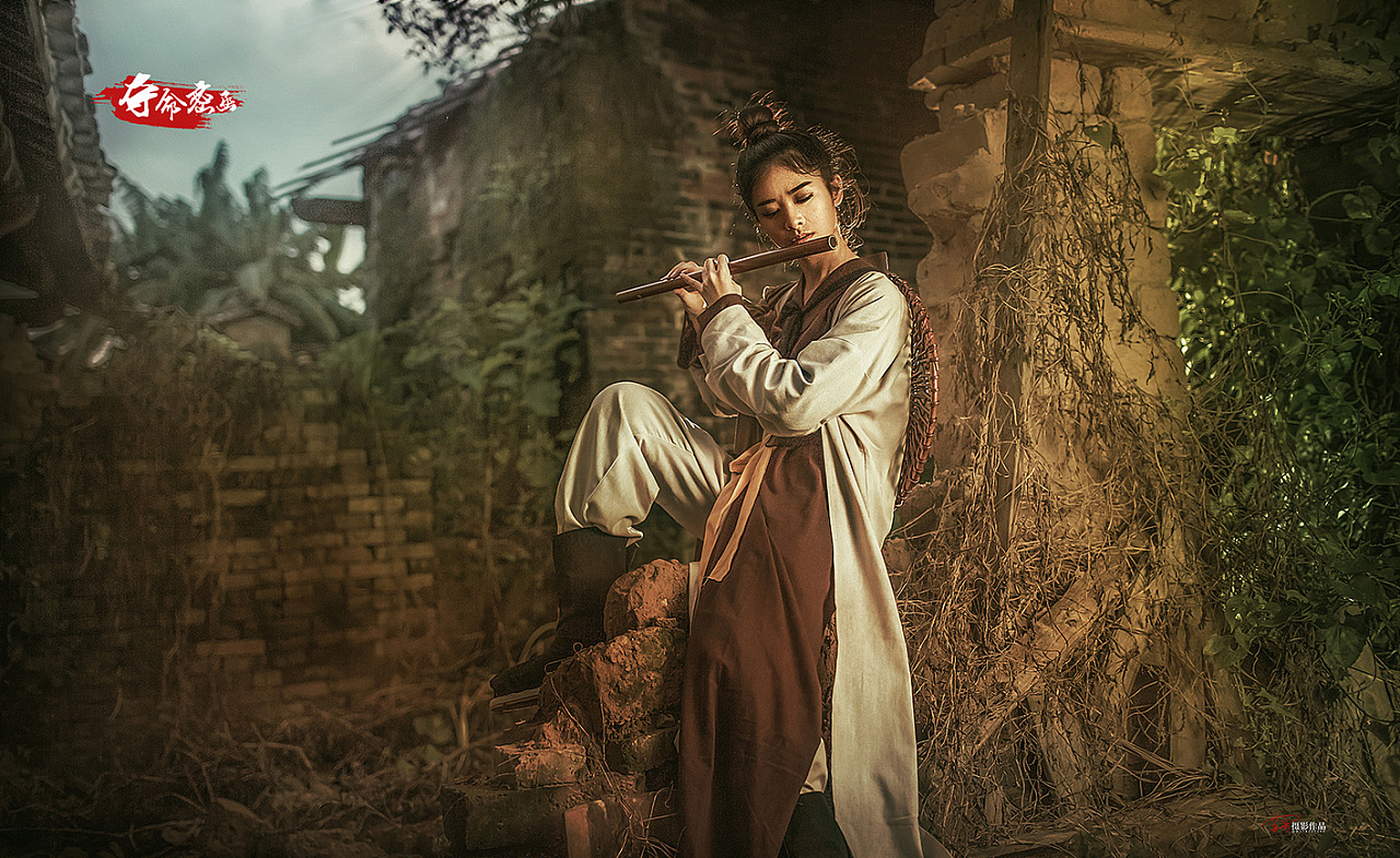 武侠人像《夺命密函》,行走江湖,需要一身本领