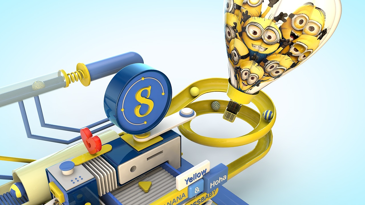 c4d|三维|动画/影视|洋象_原创作品-站酷(zcool)