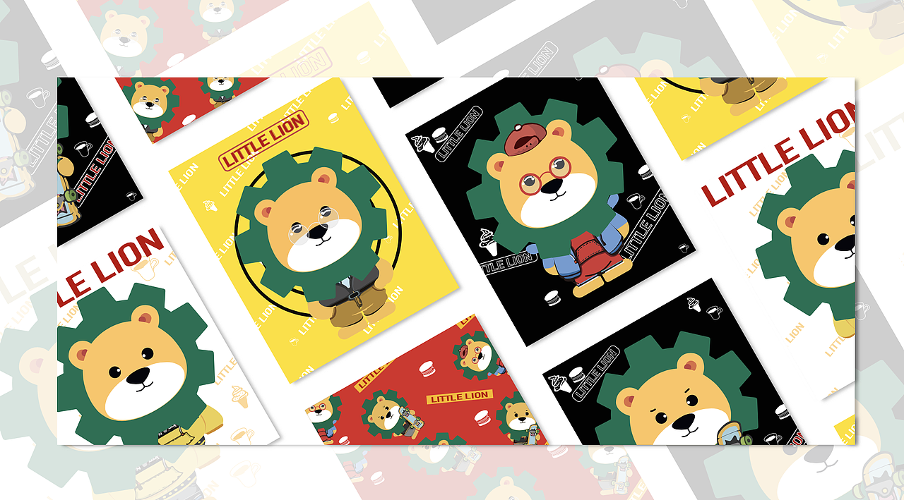 ip形象设计 狮子