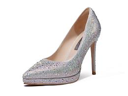 女鞋钻石高跟鞋