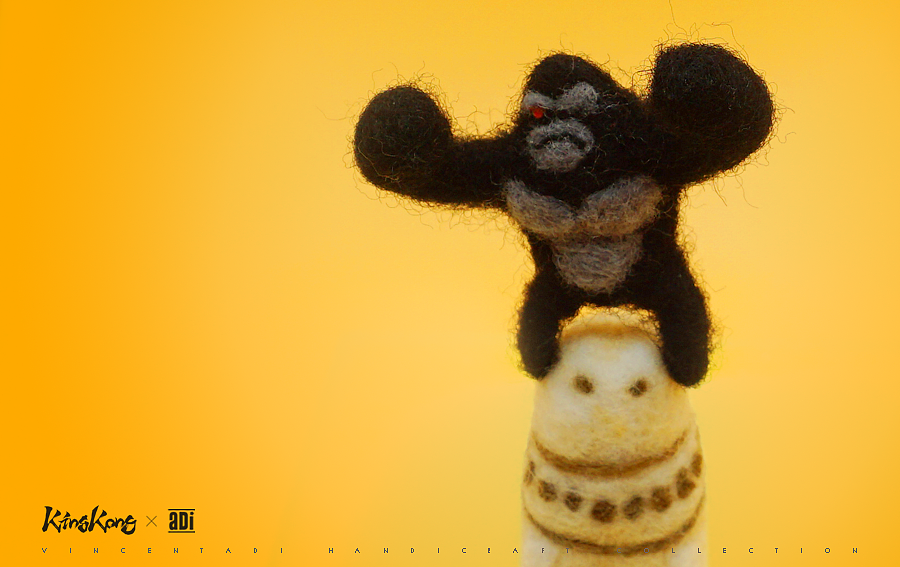 KING KONG 羊毛毡