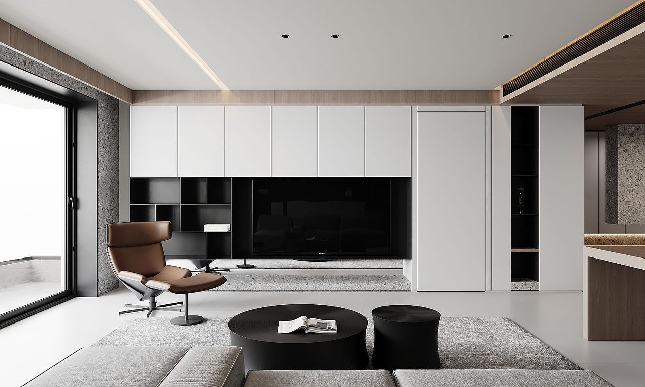 近期渲染·（极简）（图ZMzQxMTE5Mzky） - 家装设计 - 站酷设计师颜究视觉设计原创素材 - 站酷ZCOOL