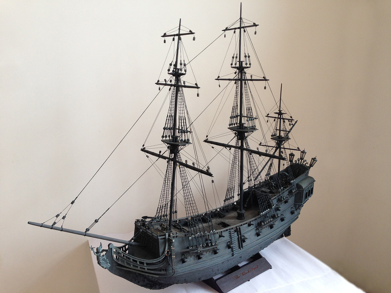 黑珍珠号 The Black Pearl——劉一手作品(图ZNjkzOTIwMDA=) - 手办/模玩 - 站酷设计师劉一手原创素材 - 站酷ZCOOL