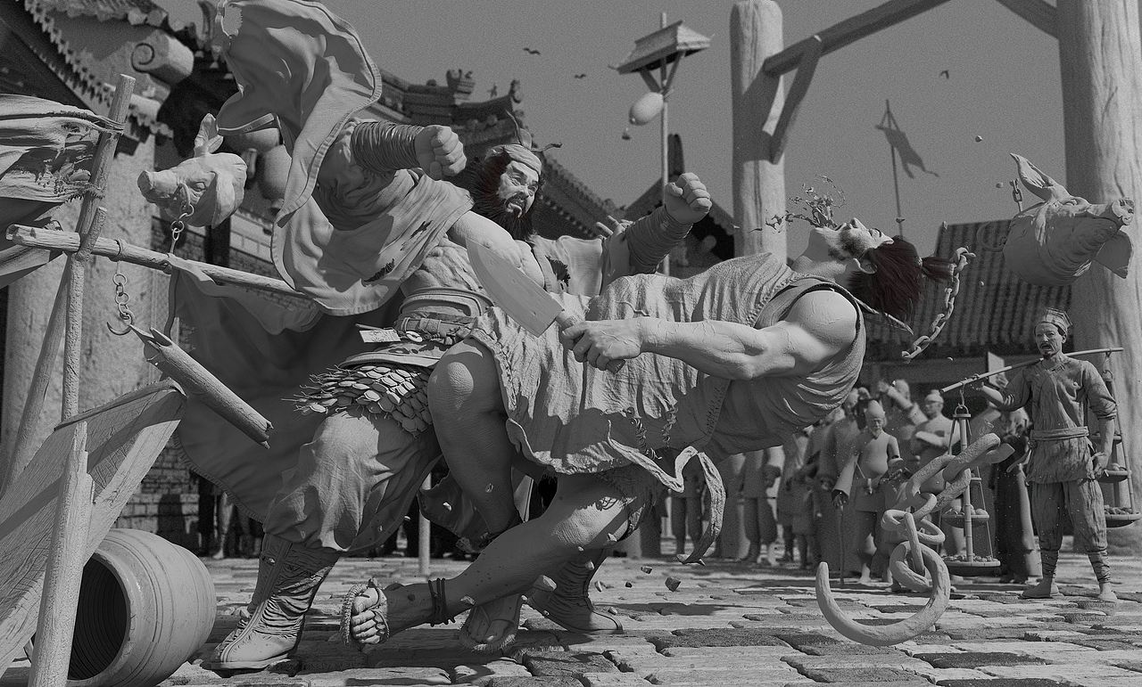 水浒传（图ZMTAzODM1MTg0） - 人物/生物 - 站酷设计师Z76276952原创素材 - 站酷ZCOOL