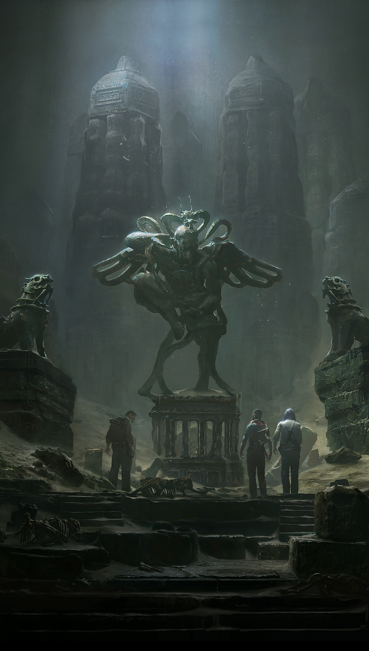 盗墓笔记重启无字海报