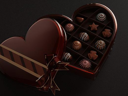 c4d风~2020情人节专题设计