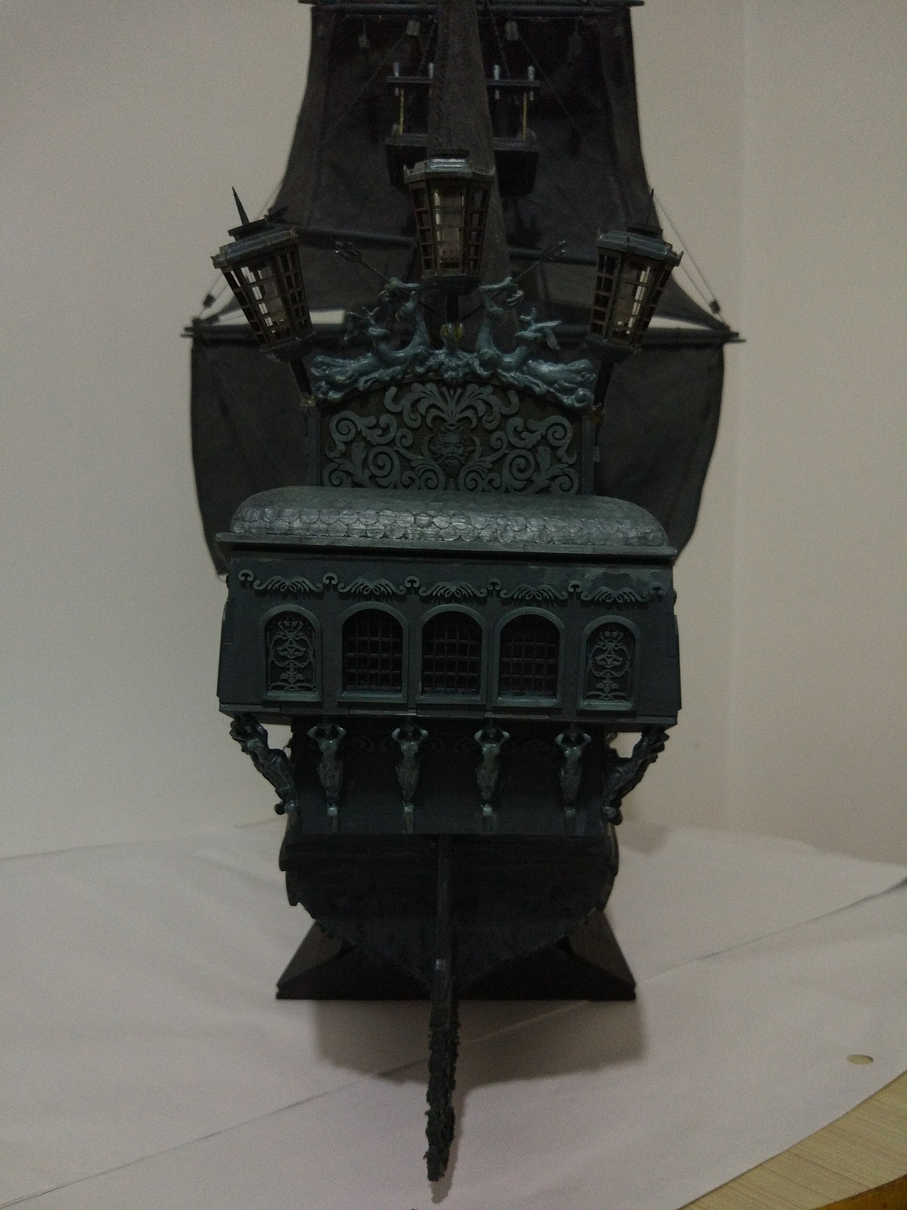 黑珍珠号 The Black Pearl——劉一手作品(图ZNjkzOTIxMDA=) - 手办/模玩 - 站酷设计师劉一手原创素材 - 站酷ZCOOL