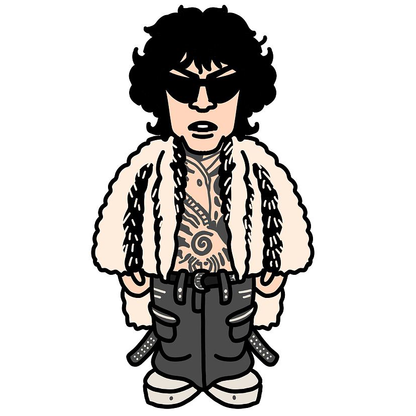 每天画一位Rapper|Higher Brothers