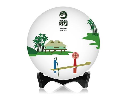 普洱茶饼包装设计
