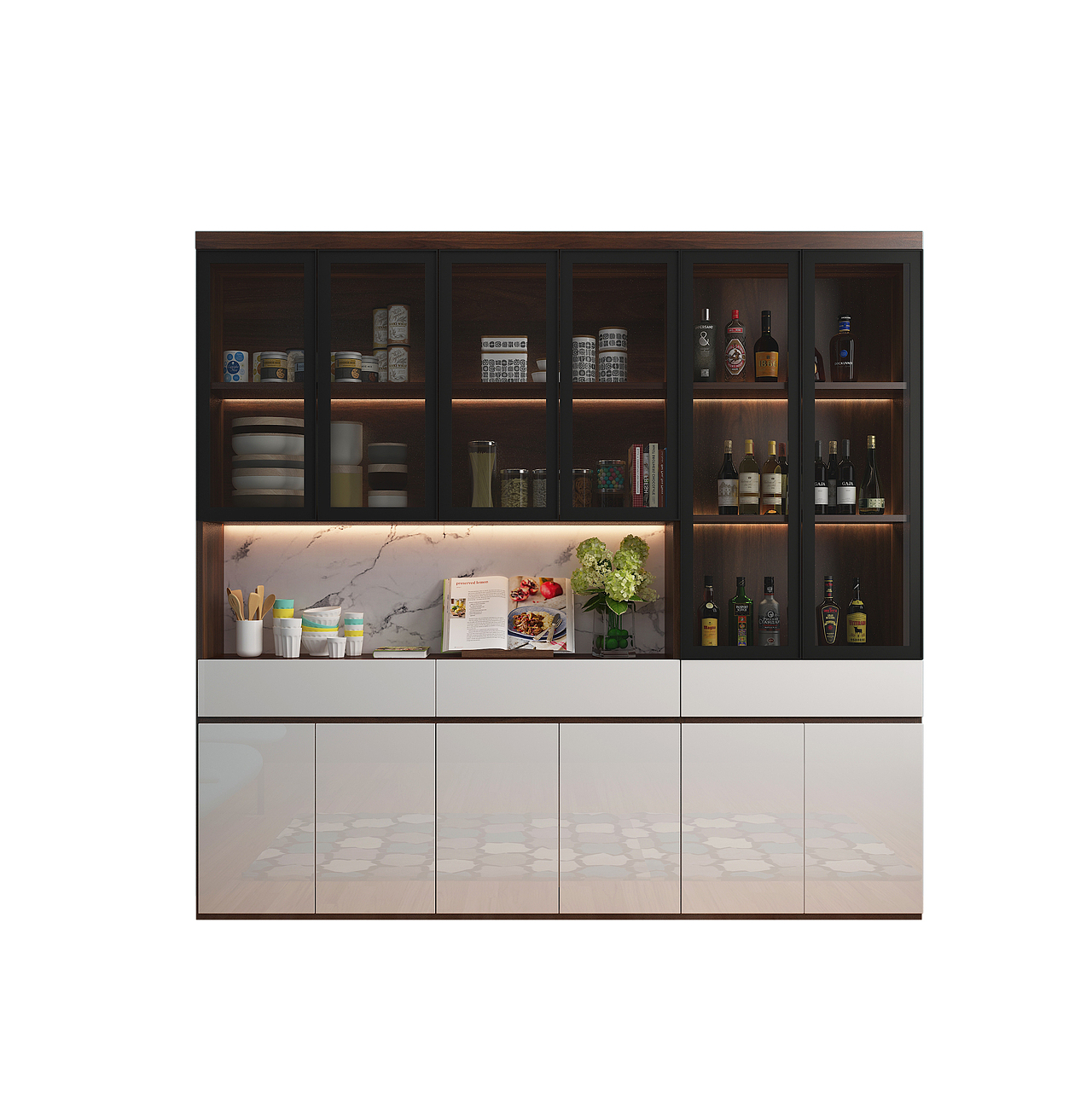 现代简约酒柜、餐边柜