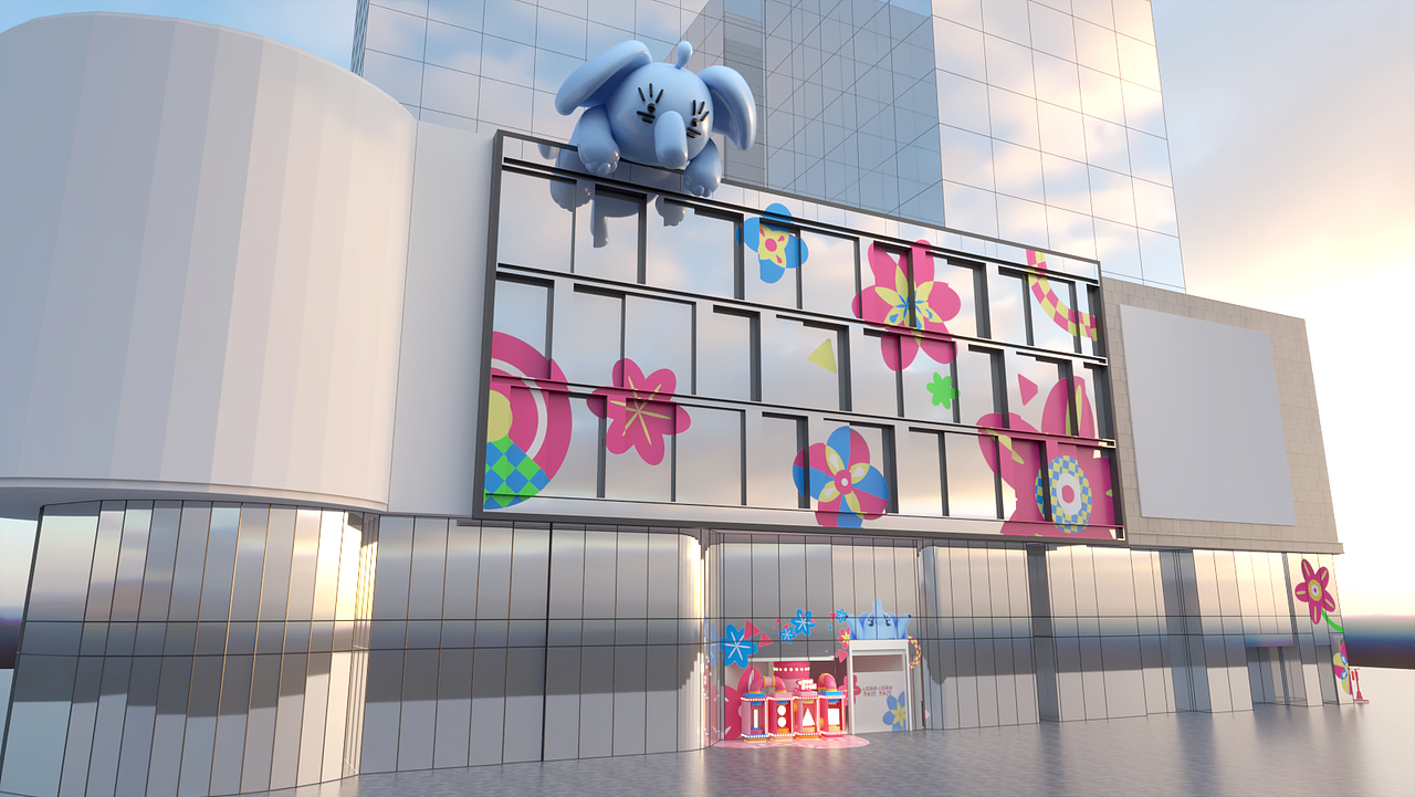 多巴胺美陈IP|艺术装置|商业设计|快闪空间