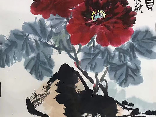 霍春阳，52*66牡丹🈶️合影视频