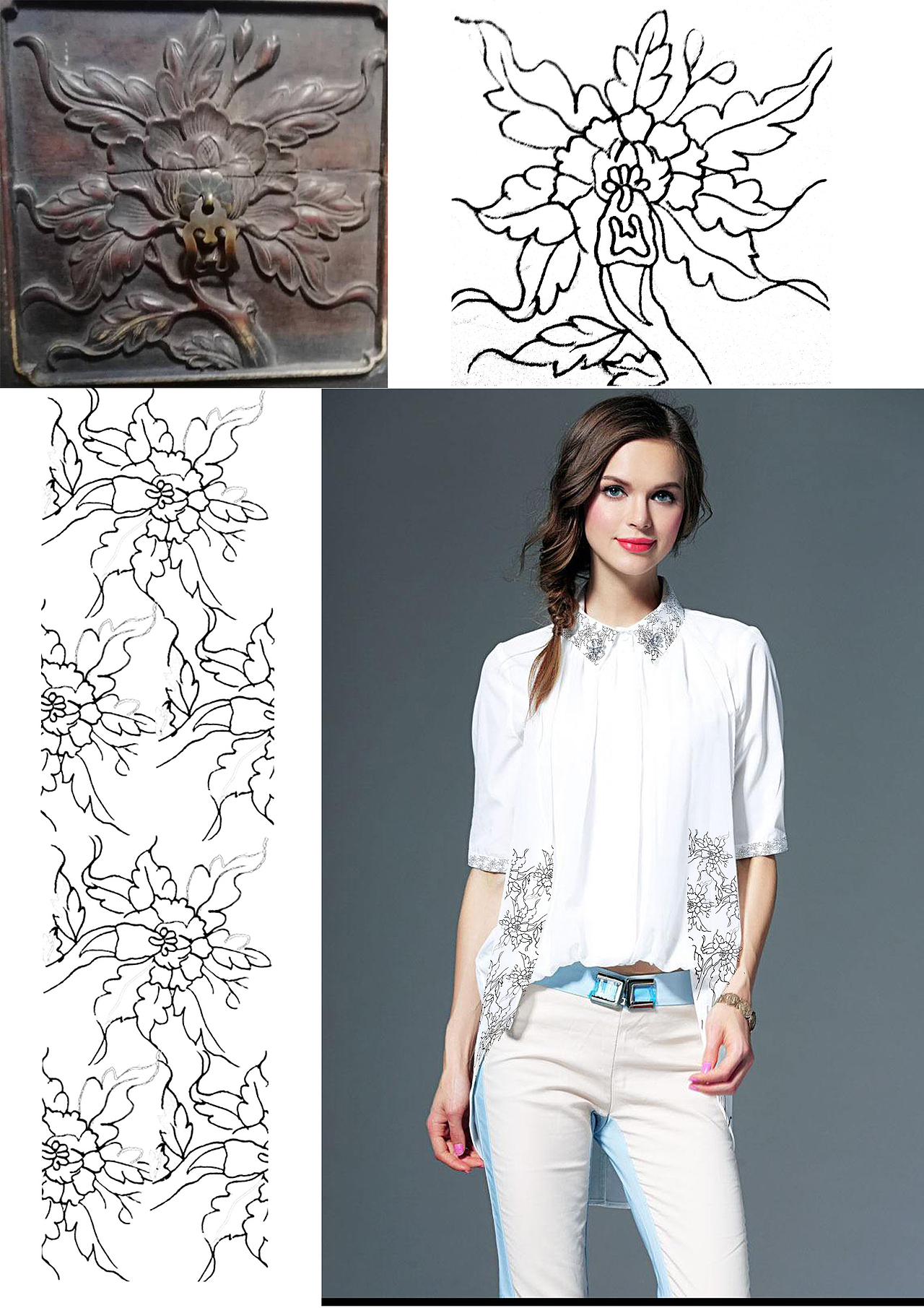 衣服纹样（图ZMTk0NzQ4MDEy） - 图案 - 站酷设计师小辣娜原创素材 - 站酷ZCOOL