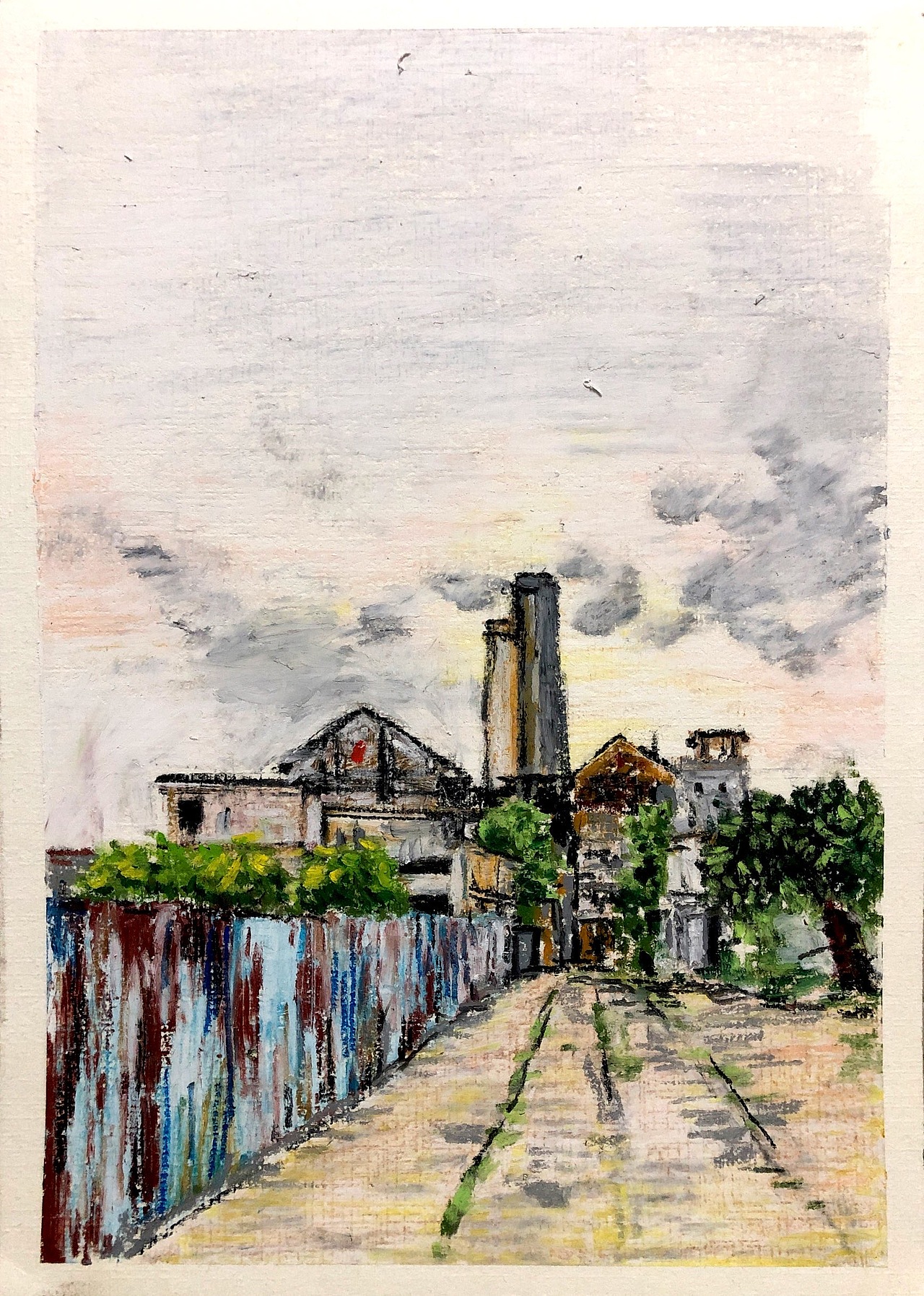 油画棒绘画练习