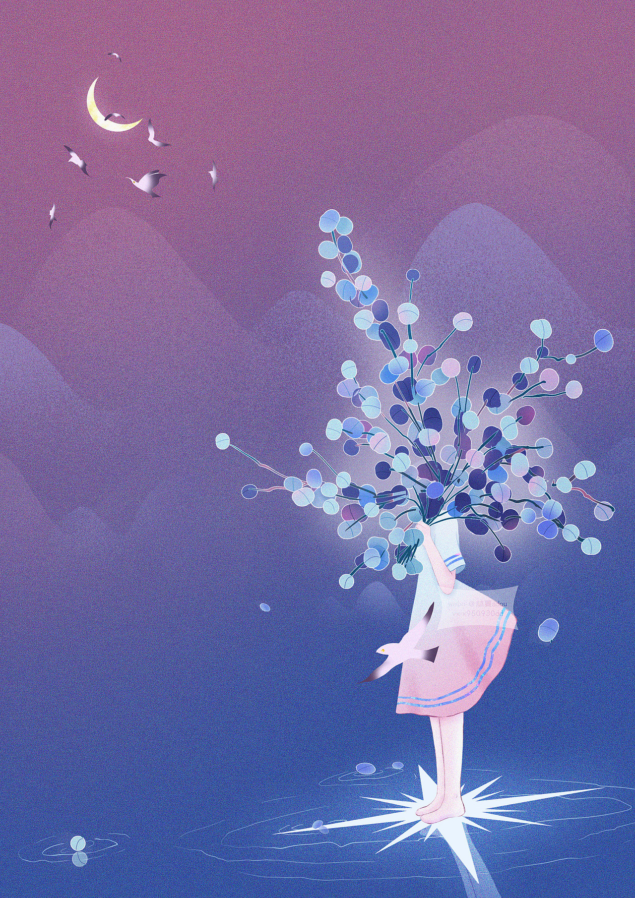 一些封面与插图（图ZMTkzMDMzMDM2） - 商业插画 - 站酷设计师林夏adou原创素材 - 站酷ZCOOL