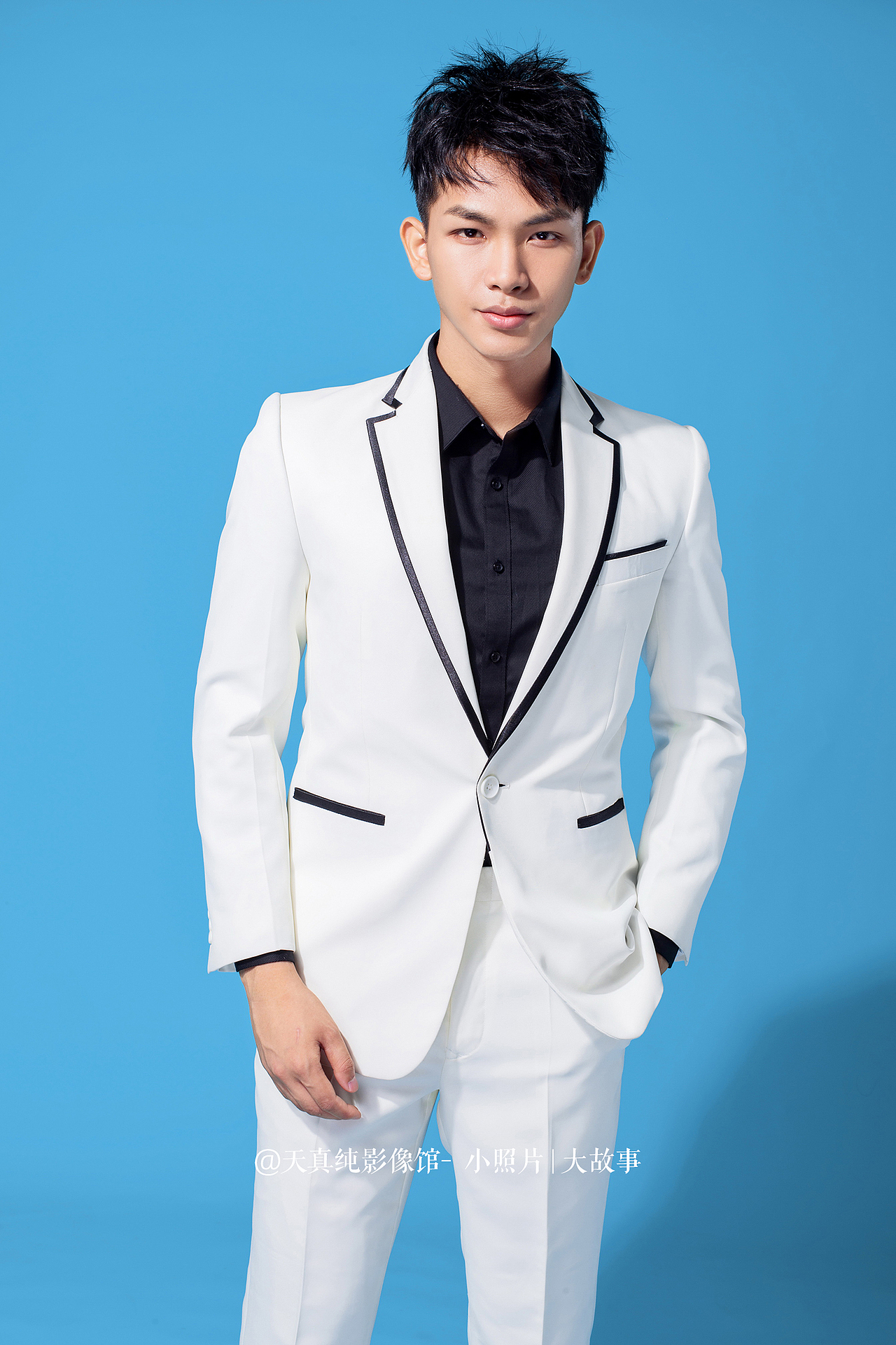 公司形象照企业求职照男士形象照