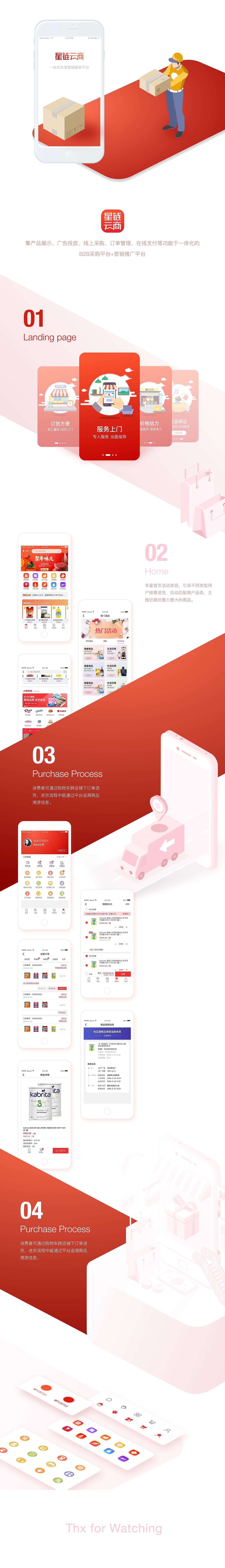 星链云商B2B APP（图ZMTMwNzEzNzM2） - APP界面 - 站酷设计师暴暴蓝926原创素材 - 站酷ZCOOL