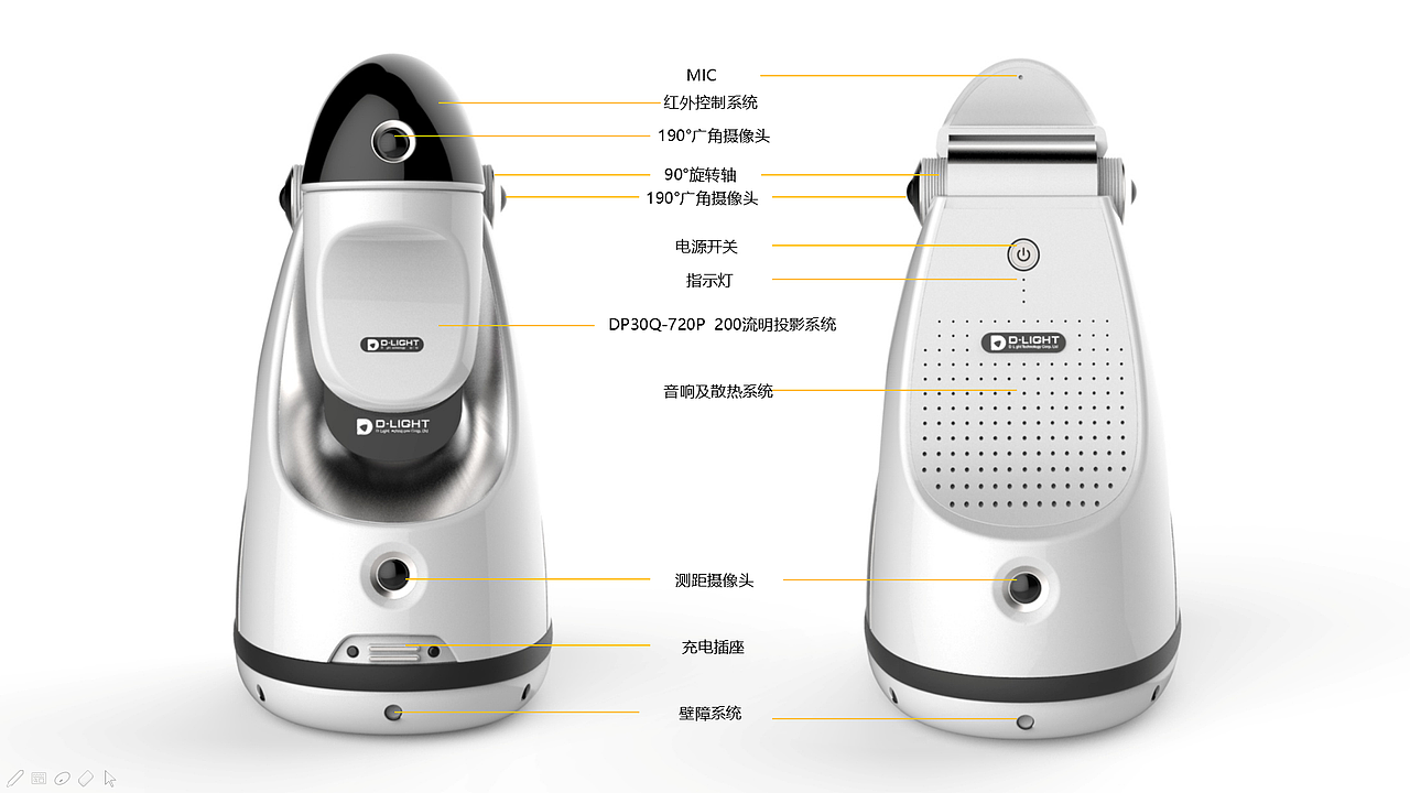 概念智能管家机器人（图ZMTA4MzMxOTIw） - 人机交互 - 站酷设计师尹瑞原创素材 - 站酷ZCOOL