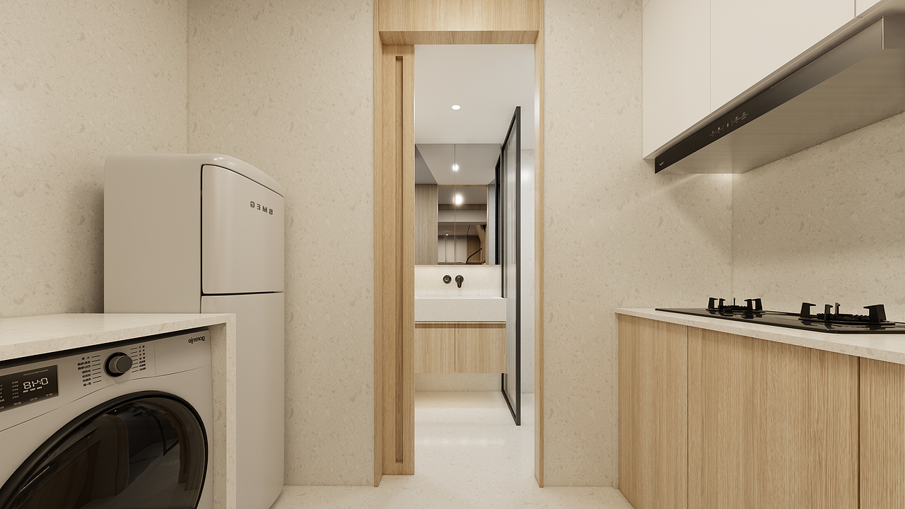 住宅室内设计|胡同里的原木家(二)