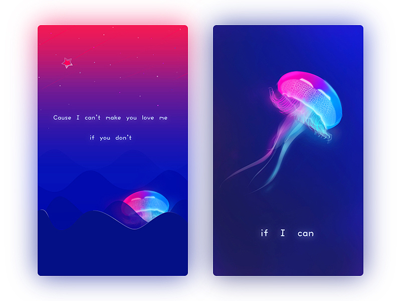 Jellyfish(图ZOTA2MTg5NDQ=) - APP界面 - 站酷设计师xu小原创素材 - 站酷ZCOOL