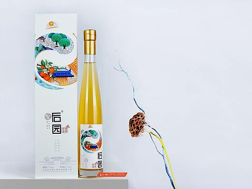 石棉县后园生物科技有限公司果酒产品包装设计升级