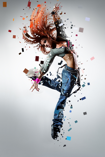 舞-碎片飞絮（图ZMzg0MjY2NjQ=） - 海报 - 站酷设计师暝2015原创素材 - 站酷ZCOOL