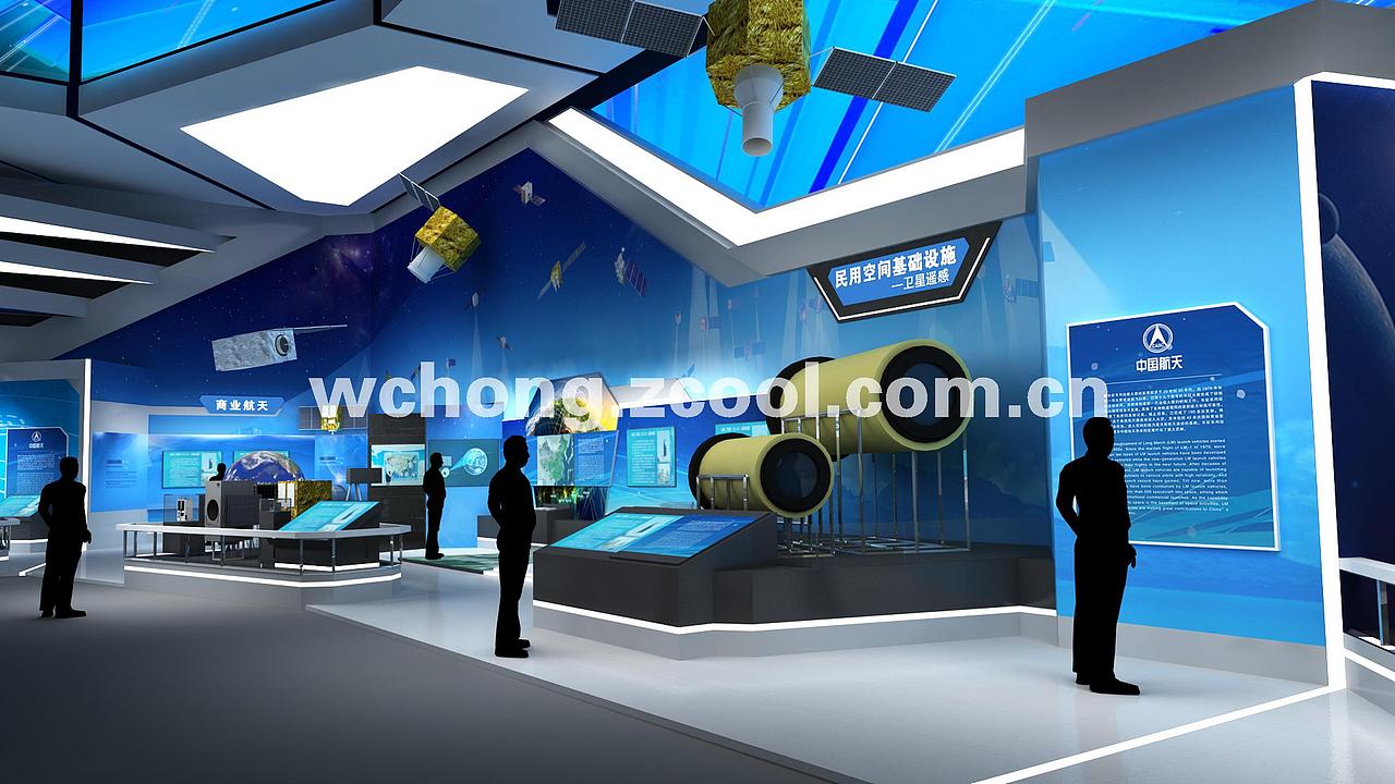 (已建成)珠海航展航天展区设计