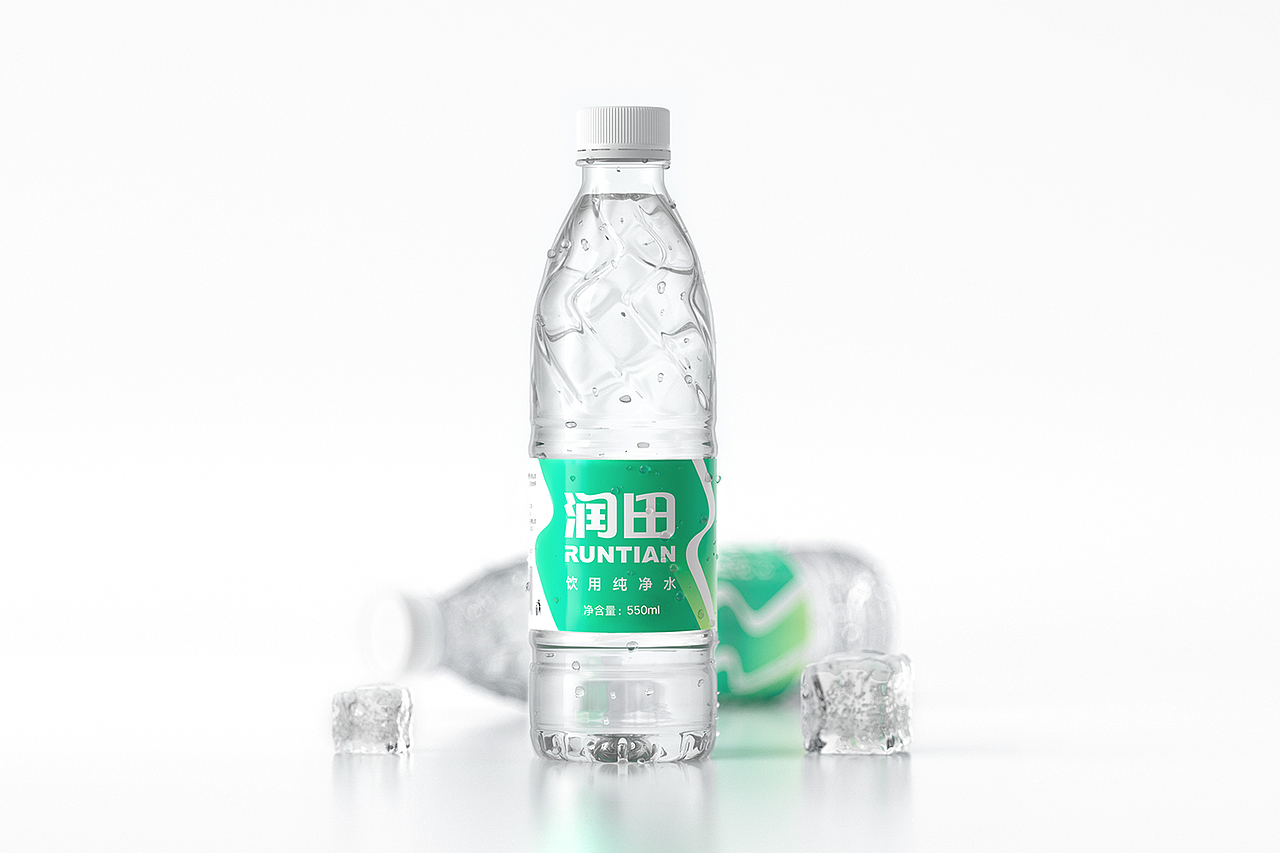 润田纯净水/矿泉水品牌包装升级（图ZMjIzMTc5MjA0） - 包装 - 站酷设计师胡晓波设计原创素材 - 站酷ZCOOL