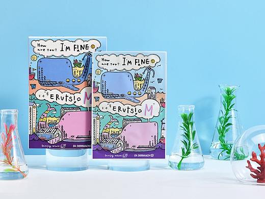 Dr.DERMACH/小鲸鱼面膜|护肤品创意拍摄|广州产品摄影