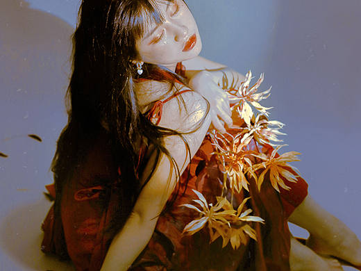 人像摄影—《红羽》