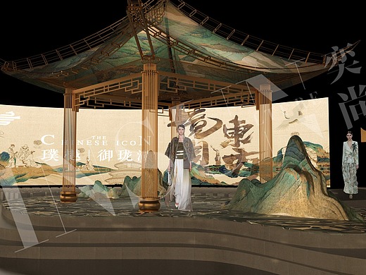 一些中式的舞美及造景集合