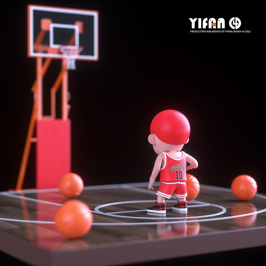 C4D-角色樱木