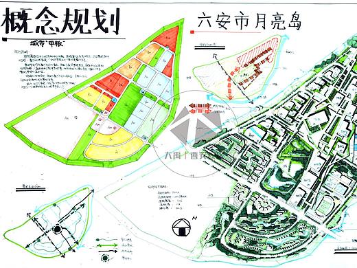 控规及城市设计--大禹手绘规划快题优秀作品欣赏（个人主页-ZNDU1NjI1MTI=） - 其他空间 - 站酷设计师大禹手绘原创素材 - 站酷ZCOOL