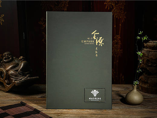 昆明世纪金源大饭店菜谱定制,五星级酒店高端菜谱印刷