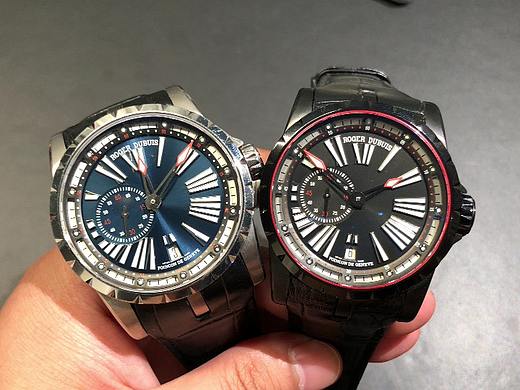 罗杰杜彼王者系列0543钛金属珍珠陀腕表