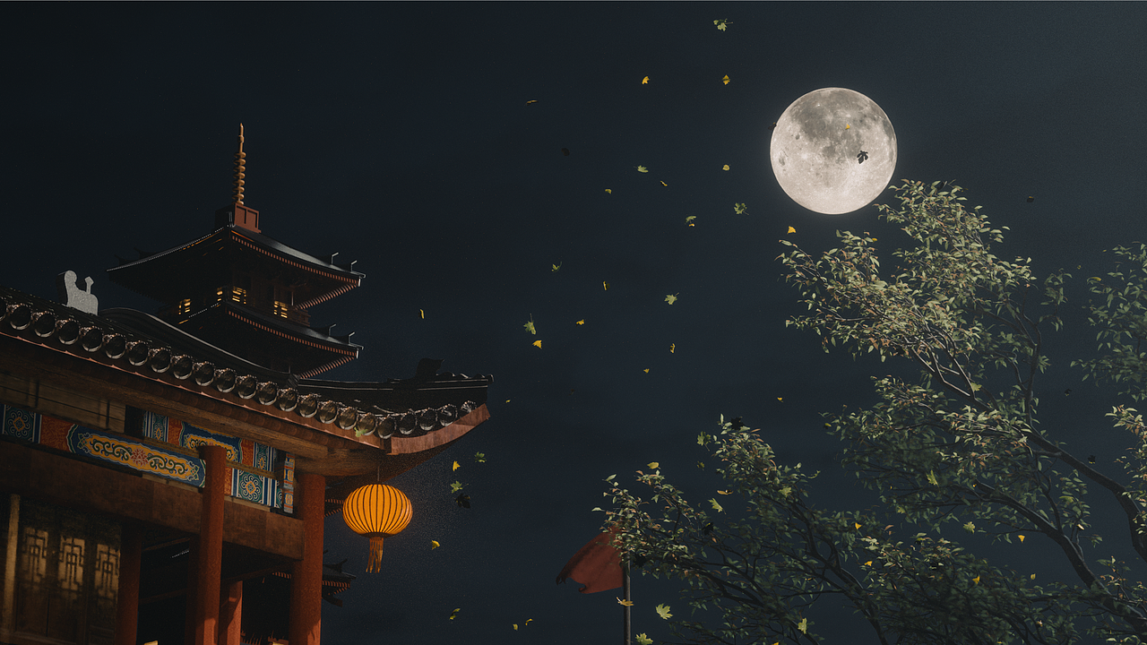 毕业设计《夕岸》——数字媒体技术三维短片