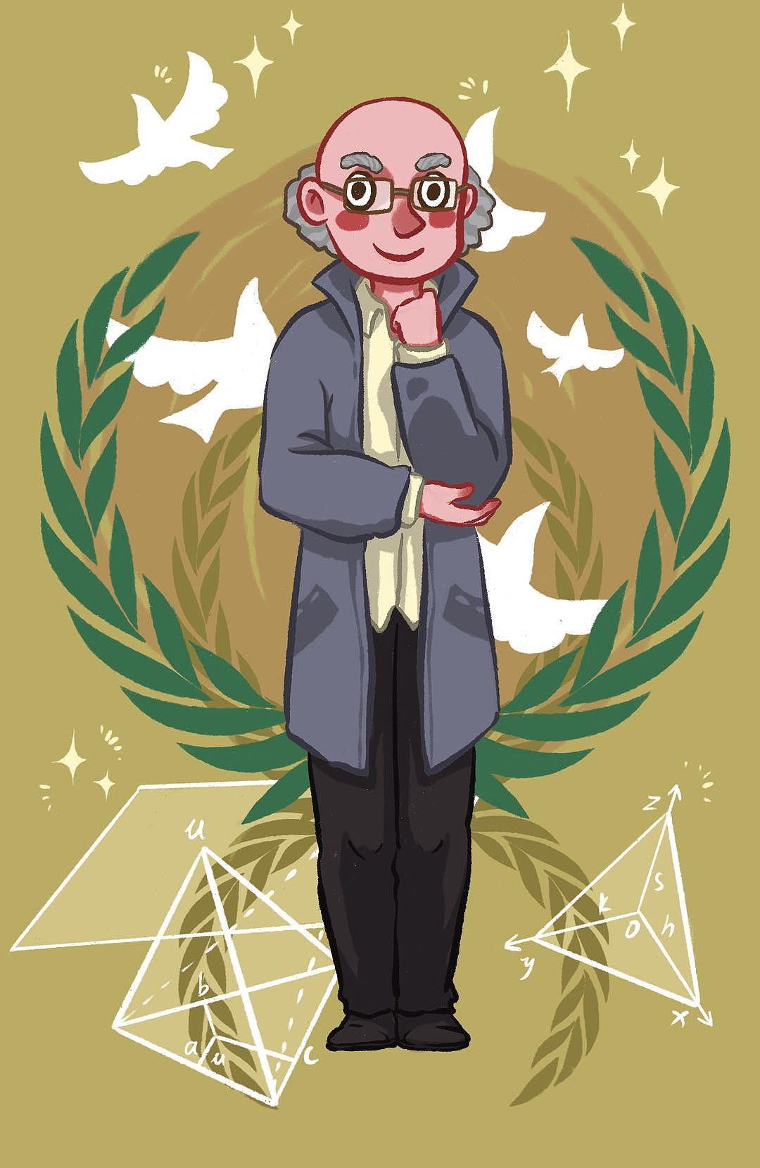 数学家们（图ZMjU3MTMyODMy） - 儿童插画 - 站酷设计师NIKS莫名其喵原创素材 - 站酷ZCOOL