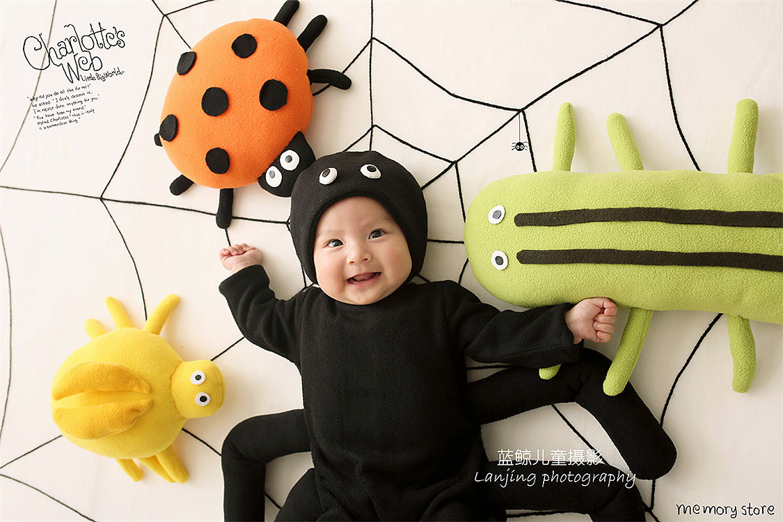 蓝鲸儿童摄影|南京宝宝百天照赏析