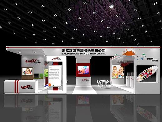 龍盛展臺（個(gè)人主頁-ZNTM1NTU4NDQ=） - 展陳設(shè)計(jì) - 站酷設(shè)計(jì)師likku原創(chuàng)素材 - 站酷ZCOOL