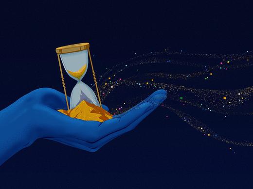 拖延症主题插画-完结