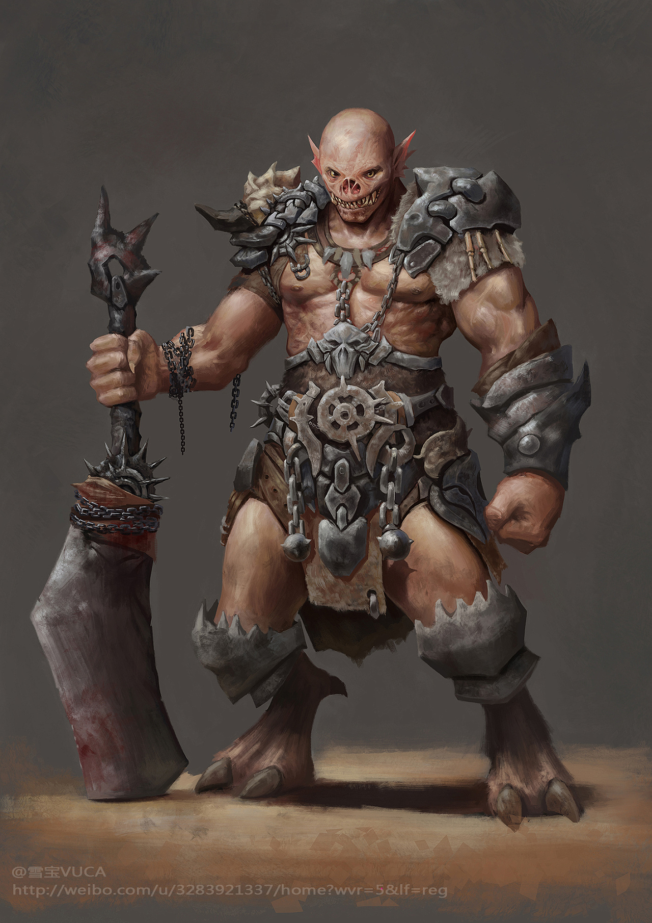 原创怪物|插画|游戏原画|雪宝144 - 原创作品 - 站酷 (zcool)