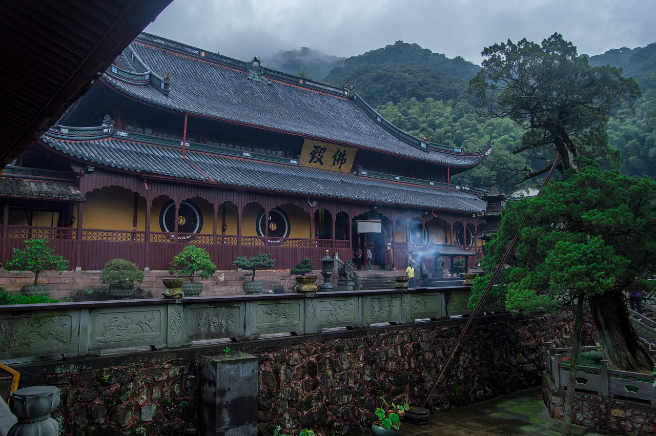 天童风景区天童寺