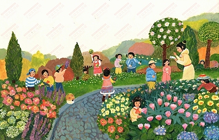 小康中国梦电脑绘画 中国梦绘画 小康中国梦绘图作品（图ZMjAzMzQ4MzA0） - 艺术插画 - 站酷设计师sucaionline2020原创素材 - 站酷ZCOOL