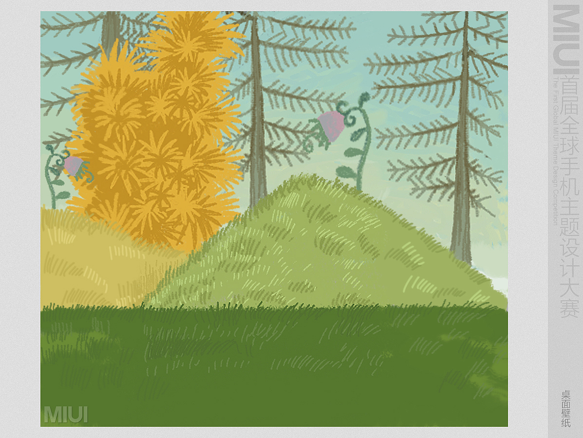 鼴鼠森林（圖ZMzA5MTI4NA==） - 主題/皮膚 - 站酷設(shè)計(jì)師叢培楠原創(chuàng)素材 - 站酷ZCOOL