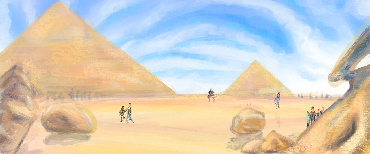 旅行中的视觉日记