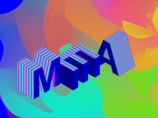 波普风3D字效联系